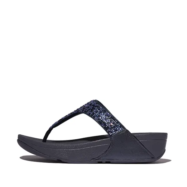 Sandales femme FitFlop Lulu Crystal-Mix Toe-Post