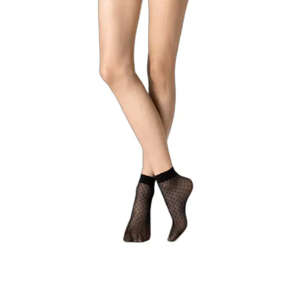 Chaussettes femme Fogal Pois