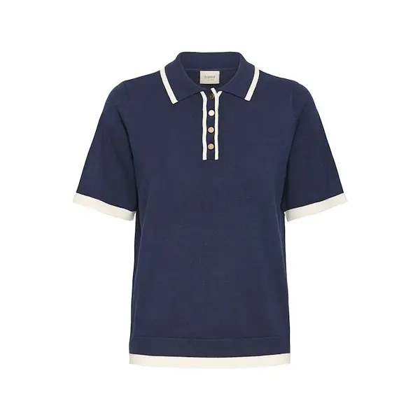 Polo femme fransa Contrast