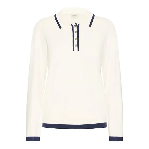Polo femme fransa Contrast