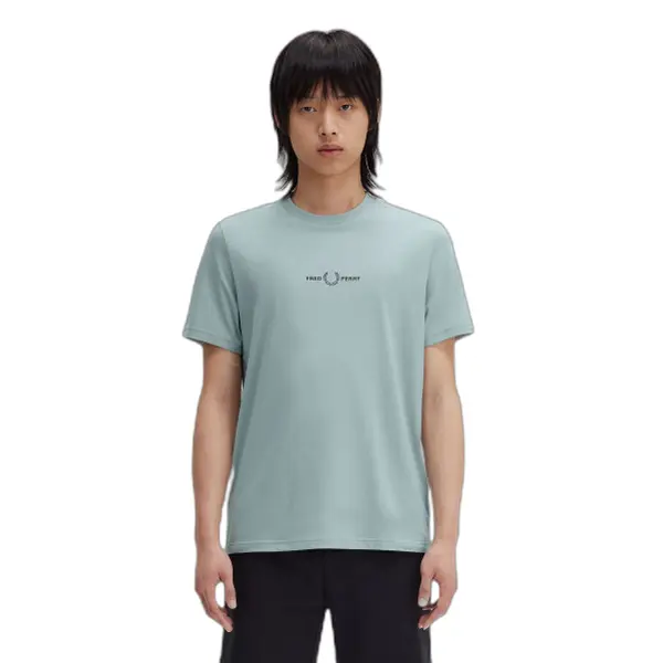 T-shirt brodé Fred Perry