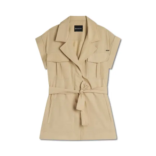 Veste sans manches femme Freddy Lyocell