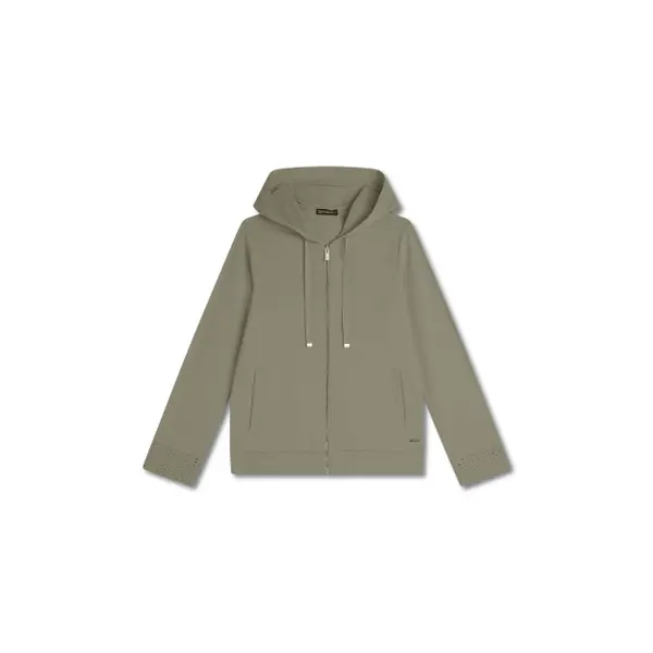 Sweatshirt à capuche full zip femme Freddy Pesante