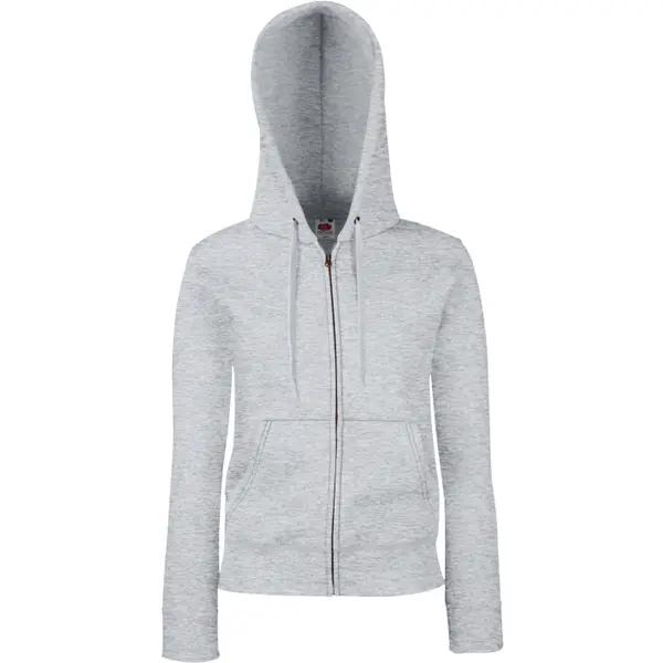 Sweatshirt à capuche zippé femme Fruit of the Loom Premium 62-118-0