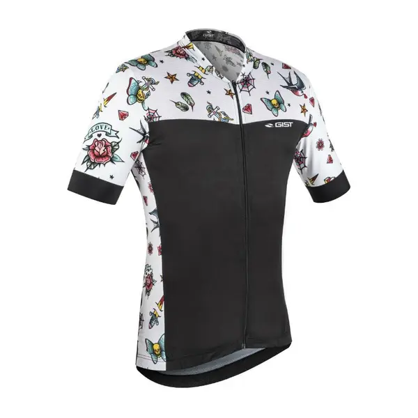 Maillot manches courtes zippé totale Gist Tatoo -5345