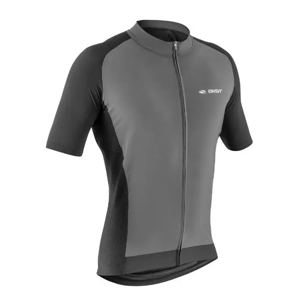 Maillot gravel manches courtes zippé totale Gist