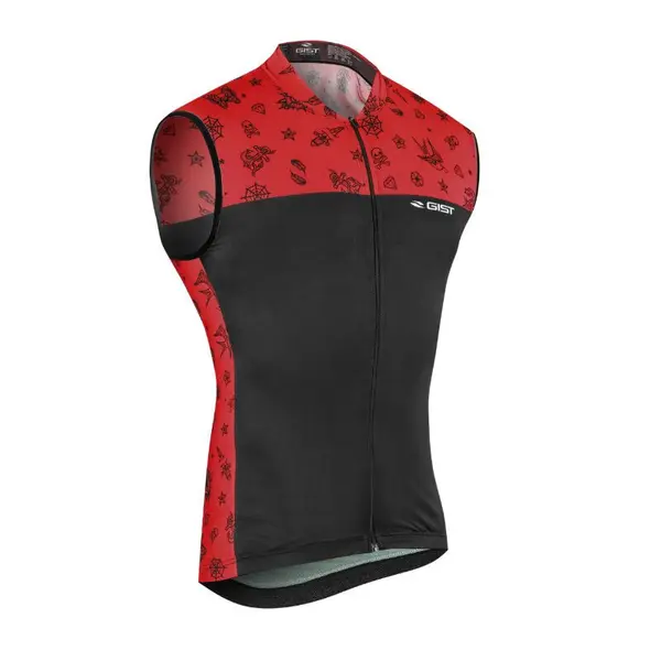 Maillot sans manches zip total Gist Tatoo