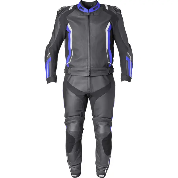 Combinaison moto cuir 2 pièces GMS Grc-1