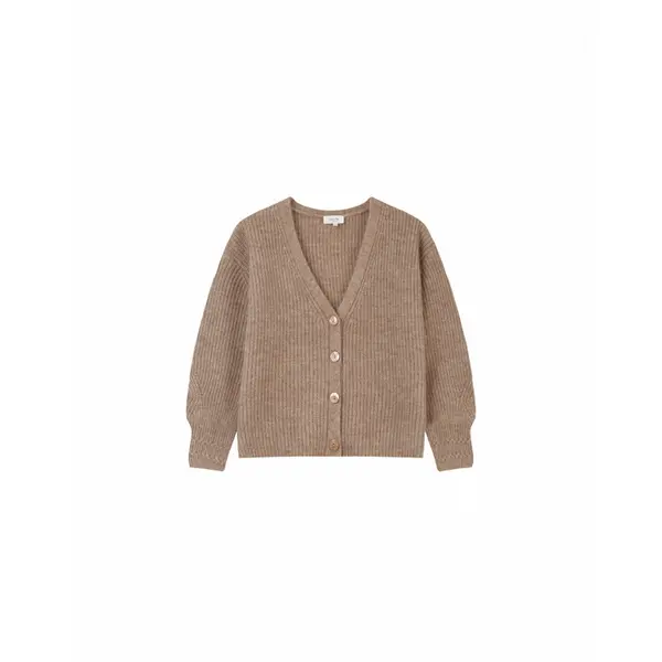Cardigan femme Grace & Mila LAMIA TAUPE