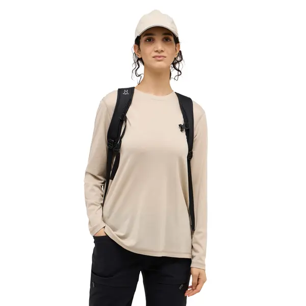 T-shirt à manches longues en laine femme Haglöfs Kaise