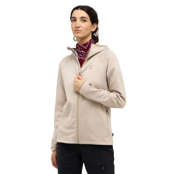 Sweatshirt à capuche mi-long femme Haglöfs Magma