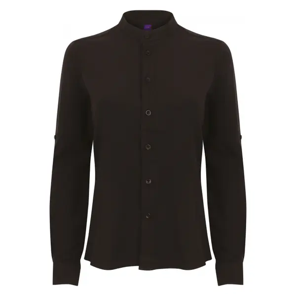 Chemise col mao femme Henbury