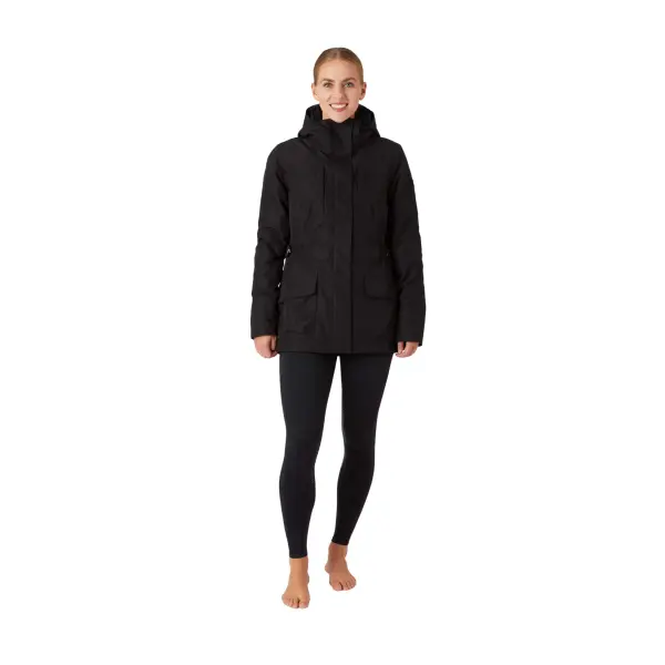 Veste imperméable à capuche pour automne/hiver femme Horze Jadine