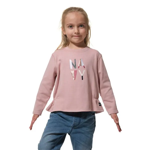 Sweatshirt fantaisie bébé fille Hublot Mode Marine