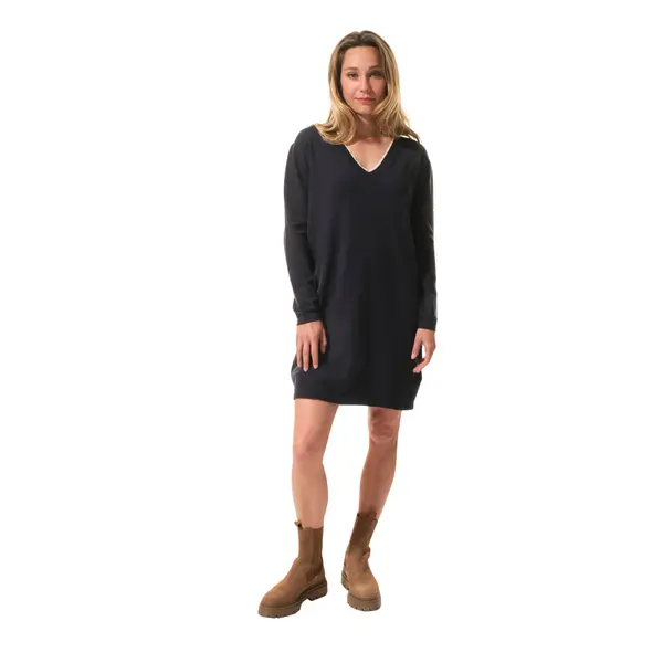 Robe pull col V femme Hublot Mode Marine