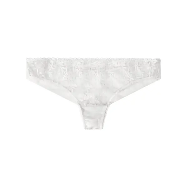 Tanga avec broderie en dentelle florale femme Huit Amoureuse