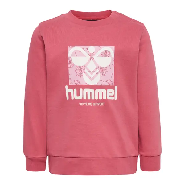 Sweatshirt bébé fille Hummel Lime