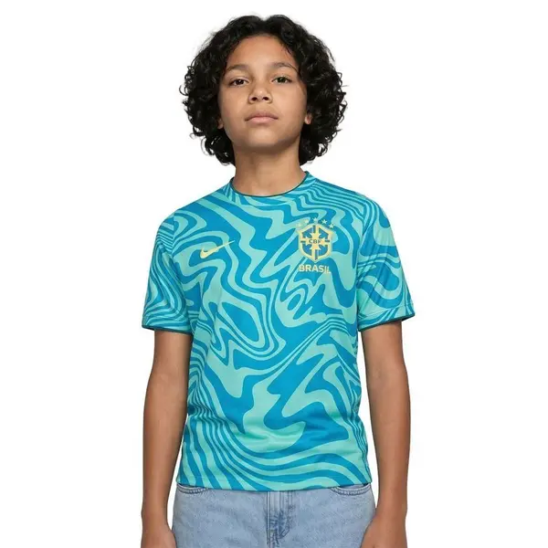 Maillot Prematch enfant Brésil Coupe du Monde 2026