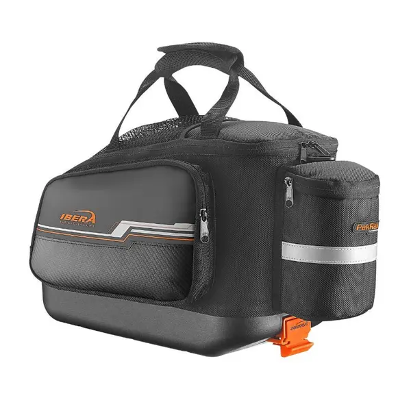 Sacoche arrière fixation porte bagage systeme pakrak Ibera Commuter