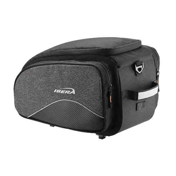 Sacoche arrière fixation porte bagage systeme mik Ibera Commuter