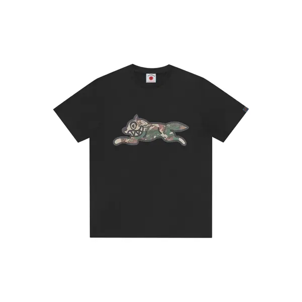 T-shirt Icecream Camo Running Dog Woodland