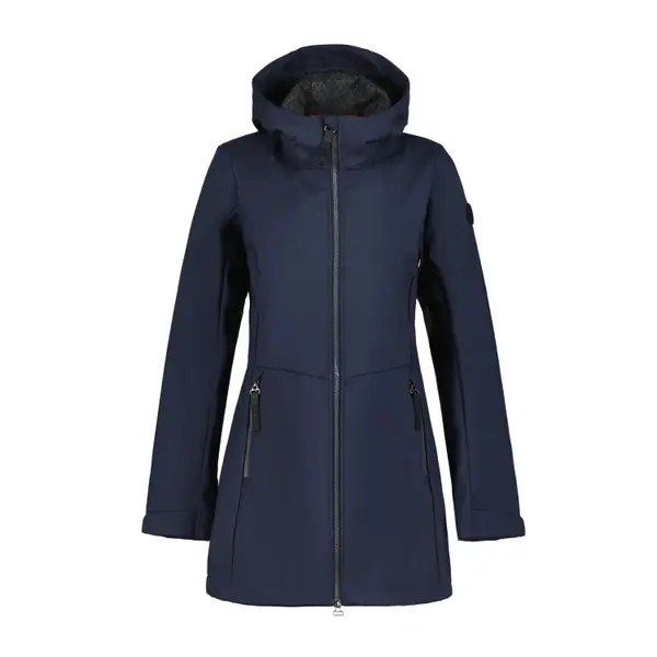 Veste de randonnée Softshell mi-longue polaire femme Icepeak Alamosa