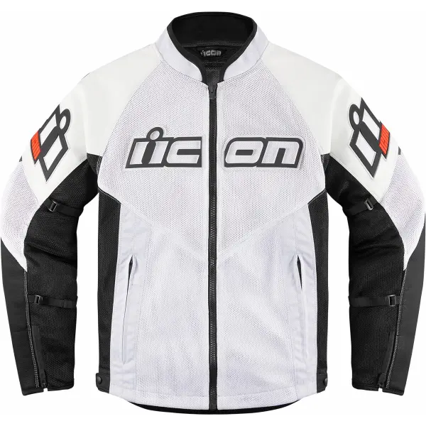 Veste moto en cuir Icon Mesh AF CE