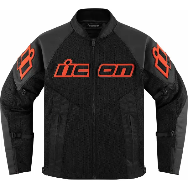 Veste moto en cuir Icon Mesh AF CE