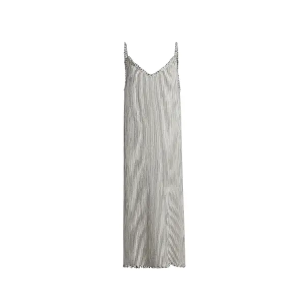 Robe à bretèlles rayé femme Ikikiz