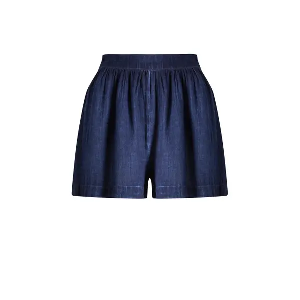 Short en lin femme Ikikiz
