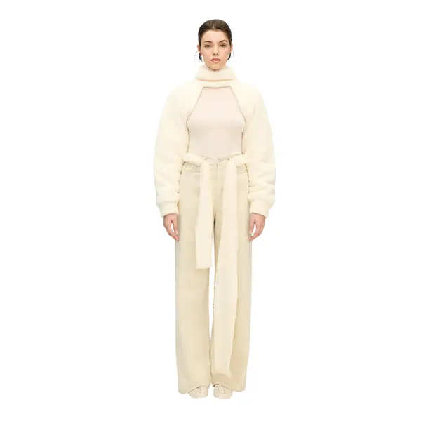 Bolero en sherpa femme Ikikiz