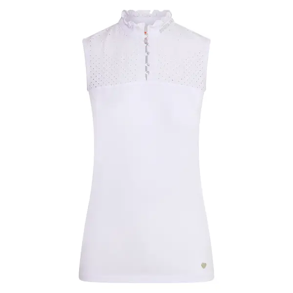 Polo d'équitation sans manches femme Imperial Riding Camee