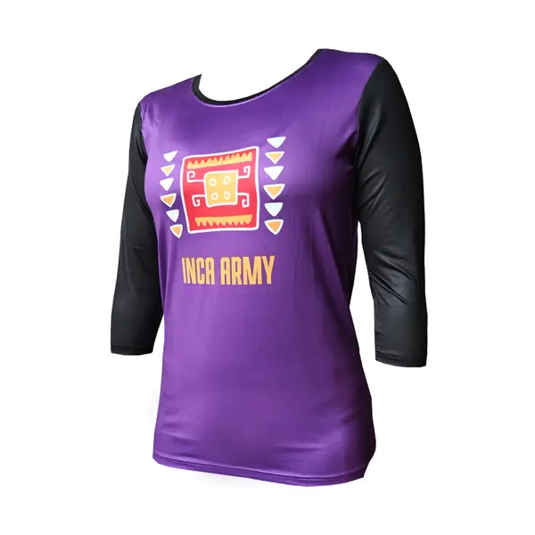 Maillot manches 3/4 femme Inca Army Inca Stone