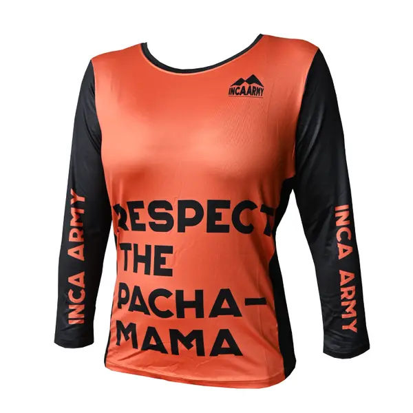 Maillot manches longues femme Inca Army Pacha 360