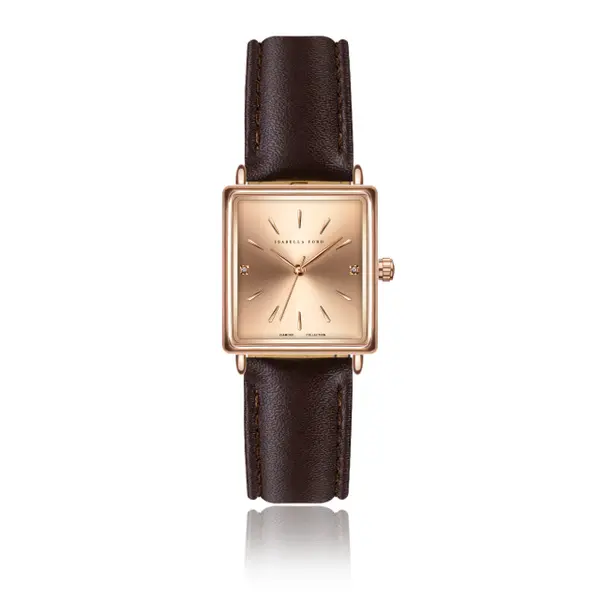 Montre cuir femme Isabella Ford Florence