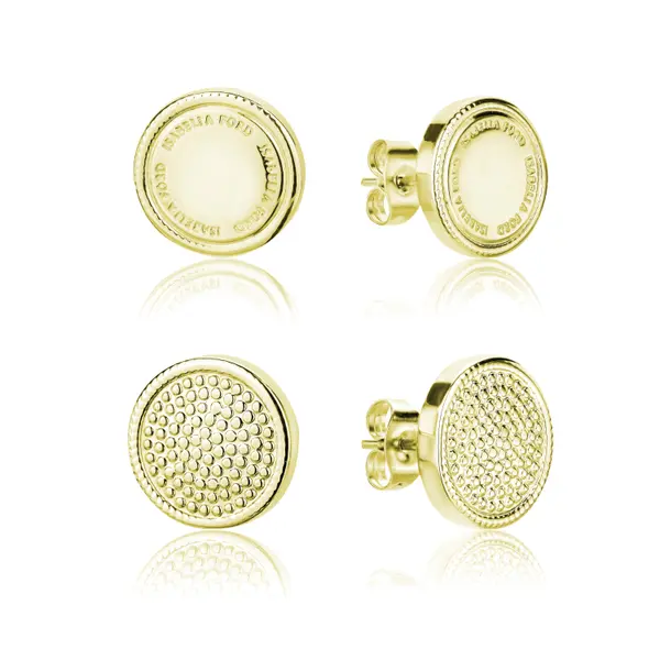 Lot de 2 paires de boucles d'oreilles femme Isabella Ford Olivia