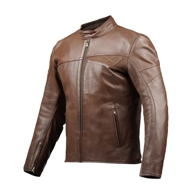 Blouson cuir moto Ixon Cranky Air