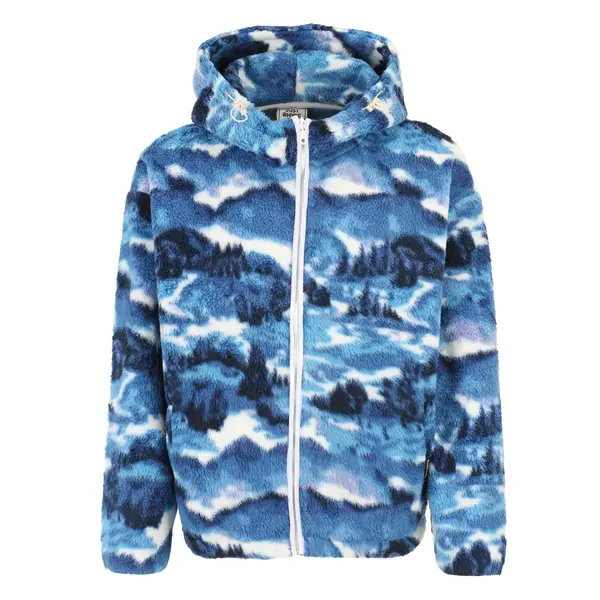 Sweatshirt à capuche femme Just Rhyse Clouds Zip