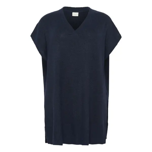 Poncho tricot femme KAFFE Curve Annett