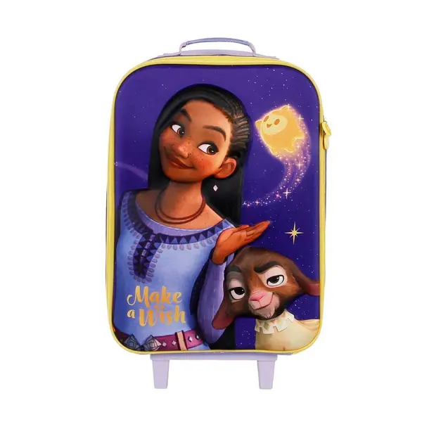 Sac trolley fille Karactermania Disney wish 3D