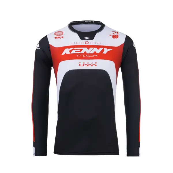 Maillot moto cross Kenny Track Focus