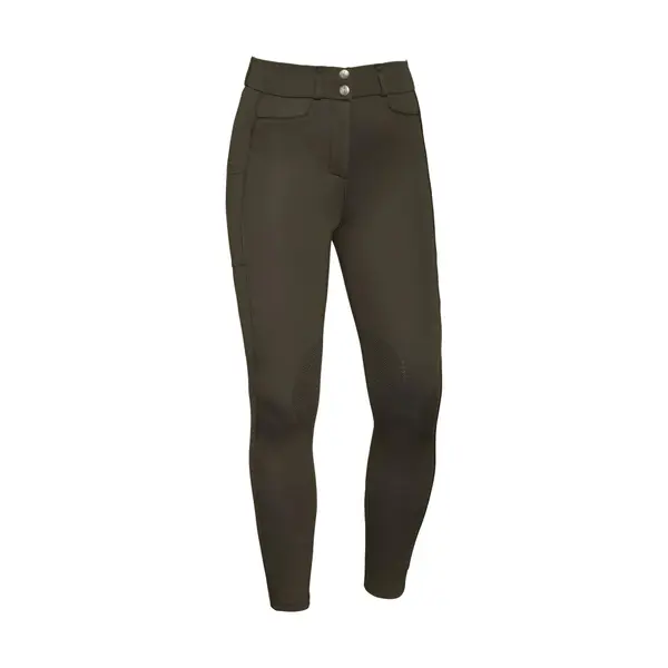 Pantalon équitation mid grip femme Kingsland Kornelia F-Tec4