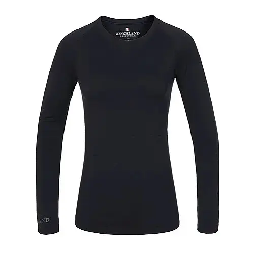 Maillot équitation manches longues sans couture femme Kingsland Roma