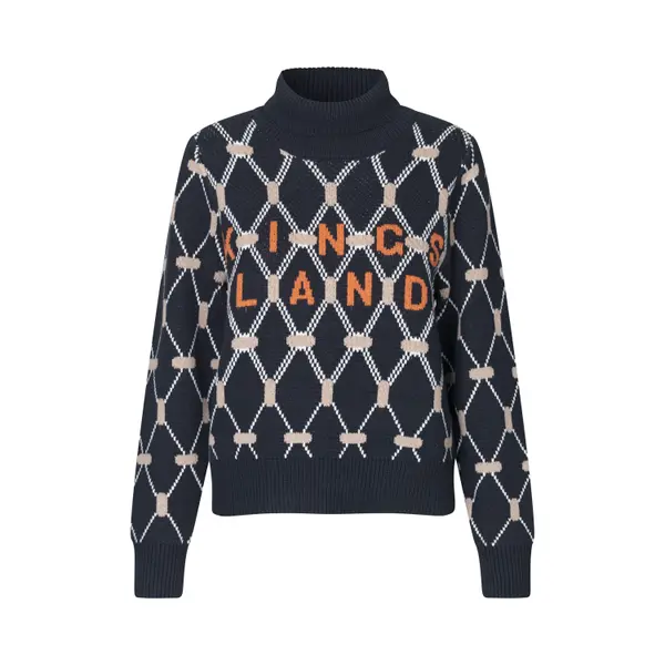 Pull à col rond femme Kingsland Vy