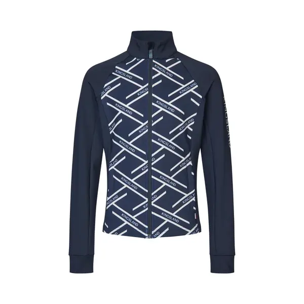 Veste d'entraînement full zip fille Kingsland Nabia