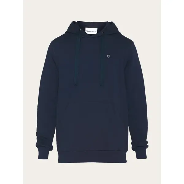 Sweatshirt à capuche avec badge KnowledgeCotton Apparel Arvid Basic