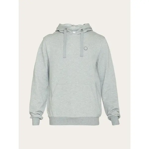 Sweatshirt à capuche avec badge KnowledgeCotton Apparel Arvid Basic