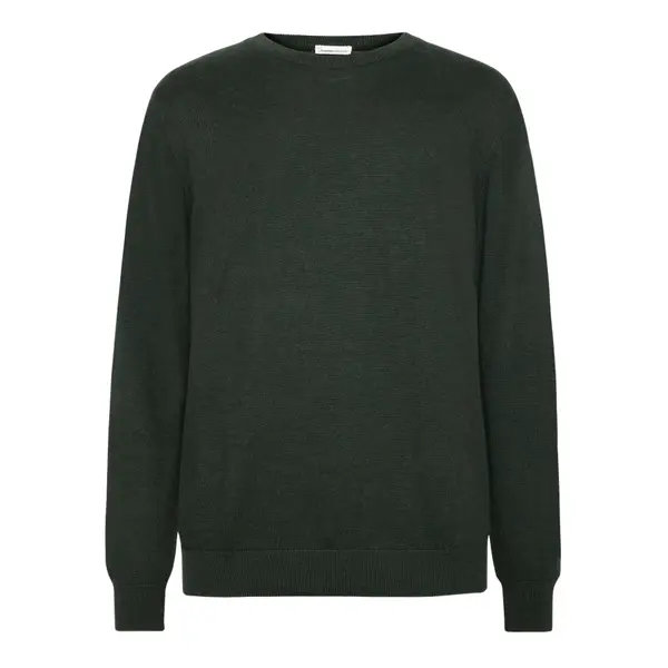 Pull col en tricot mérinos KnowledgeCotton Apparel RWS