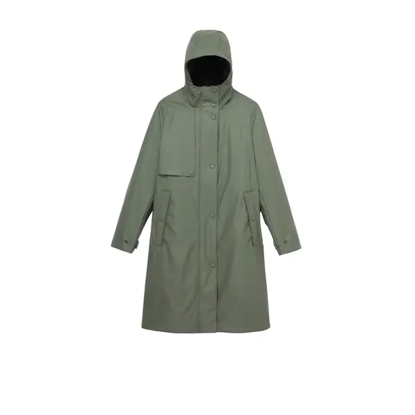 Veste imperméable à capuche avec coutures soudées femme Krakatau Mentat
