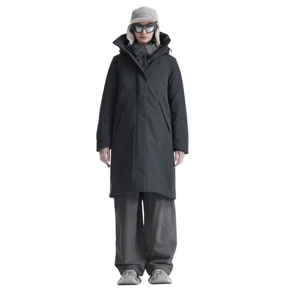 Parka à capuche femme Krakatau Gaia